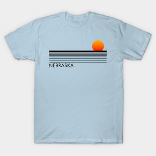 Nebraska Sun and Horizon T-Shirt